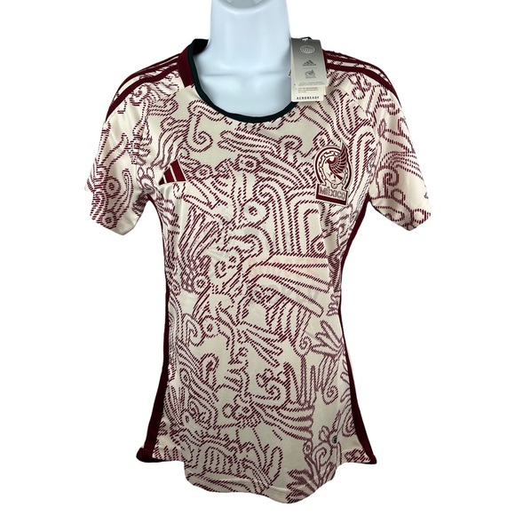 New World Cup QATAR 2022 Mexico Women's AWAY Soccer Jersey - Picture 6 of 7